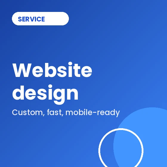 Website design